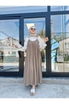 Askılı Elbise Vizon