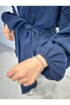 Kimonolu Takım Lacivert