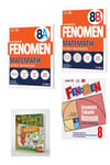 2025 8. Sınıf Fenomen Matematik 8A & 8B - Geometri Soru Bankası (HİDDEN PİCTURES PUZZLES HEDİYELİ
