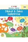 Dikkat Ve Zeka Geliştirme 3-4 Yaş Etkinlik Kitabı