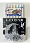 Harika Dünyalar (Akrilik Kalem 24’lü)