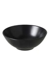 4 Lü Set Koyu Gri Stoneware Kase Çorba Salata Kasesi 16 Cm