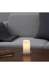 Adellövtrad Beyaz 14 Cm Led'li Blok Mum