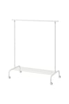 Ayaklı Askılık 111x126/175 cm MeridyenDukkan Dilsiz Uşak Beyaz Renk Ayaklı Elbise Askılığı Metal