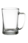 Bira Bardağı, Saydam Cam Kalın Yükseklik: 14 cm Hacim: 60 cl