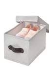 Bladdrare Kapaklı Gri Kutu 35x25x15