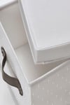 Bladdrare Kapaklı Gri Kutu 35x25x15