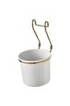 Çatal Kaşıklık Bıçaklık Dukkan 14x16 cm Beyaz Pirinç Rengi
