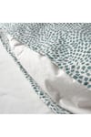 Çift Kişilik Nevresim Takımı,meridyendukkan Turkuaz-beyaz 240x220/50x60 Cm Modern Takım