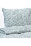 Çift Kişilik Nevresim Takımı,meridyendukkan Turkuaz-beyaz 240x220/50x60 Cm Modern Takım
