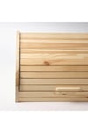 Ekmek Kutusu Çam Ekmeklik 40x26x17 Çam Ekmek Kutusu Natürel