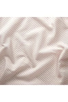 Fon Perde/2 Kanat, Beyaz-Bej Renk-Çizgili Model 120x300 cm