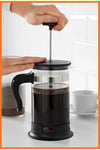 French Press Cam Demlik 1 lt 22 cm