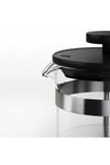 FRENCH PRESS PASLANMAZ ÇELİK SİYAH 1 LT