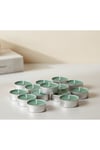 Hedersam Kokulu Tealight Mum Açık Yeşil 3,5 Saat Çimen Kokulu , 30 lu