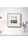 Hovsta Kare 23x23 Cm Huş Kalın Kenarlı Ahşap Paspartulu Fotoğraf Resim Çerçevesi