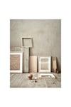 Hovsta Kare 23x23 Cm Huş Kalın Kenarlı Ahşap Paspartulu Fotoğraf Resim Çerçevesi
