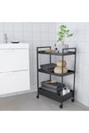 Ikea Nıssafors Servis Arabası Siyah