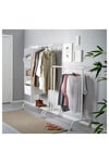 Ikea Rigga Ayaklı Askılık 111x126/175 Cm, Beyaz
