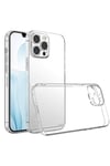 Iphone 13 Pro Uyumlu Darbe Önleyici Kamera Korumalı Şeffaf Silikon Kılıf