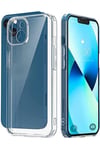Iphone 13 Pro Uyumlu Darbe Önleyici Kamera Korumalı Şeffaf Silikon Kılıf