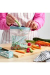Istad 1 Lt 18 X19 Cm Mavi Desen Kilitli Buzdolabı Poşeti Saklama Torbası