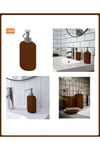 Kahverengi Ekoln Sıvı Sabunluk Kahverengi 300 ml Taş