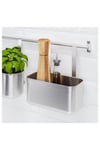Kaşık Çatal Bıçaklık 24x12x26.5 Cm, Paslanmaz Çelik Mutfak Düzenleyici Asılır
