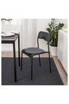 Koyu Gri Yuvarlak Sandalye-tabure Minderi Meridyendukkan 36 Cm-kaymaz Taban-pamuklu