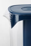 Moppa Sürahi, Lacivert 1.7 lt Şeffaf Akrilik Plastik 28 Cm