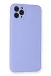Newface Iphone 11 Pro Max Kılıf Nano Içi Kadife Silikon - Lila