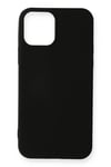 Newface Iphone 12 Pro Max Kılıf Premium Rubber Silikon - Siyah