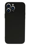 Newface Iphone 13 Pro Kılıf Nano Içi Kadife Silikon - Siyah