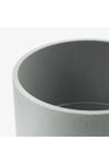 NYPON DEKORATİF PLASTİK SAKSI GRİ 15 CM