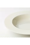 Ofantlıgt 24 Cm Derin Tabak Beyaz Feldispat Porselen Derin Çukur Tabak Yemek Tabağı