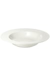Ofantlıgt 24 Cm Derin Tabak Beyaz Feldispat Porselen Derin Çukur Tabak Yemek Tabağı