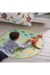 Peluş Kahverengi Dinazor MeridyenDukkan Yumuşak Oyuncak 44 cm Dinazor