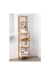 Ragrund Banyo Rafı Bambu, 33x28x163 Cm Dolap