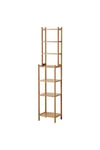 Ragrund Banyo Rafı Bambu, 33x28x163 Cm Dolap