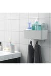 Ranen Gri 26x21 Cm Duş Sepeti Banyo Düzenleyici Kutu