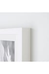 Rıbba Beyaz 3 Lü Çerçeve 50x23 Cm Beyaz Derin Kenarlı Ahşap Fotoğraf Resim Çerçevesi