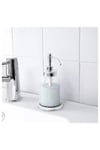 Sıvı Sabunluk - Şeffaf Cam - 300 ml - Krom Kaplama Başlık