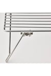 Soğutma Tepsisi, Paslanmaz Çelik MeridyenDukkan 39x28 cm Katlanır Servis-Sunumluk Soğutma Rafı