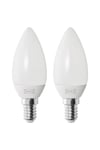 Solhetta 2 Adet E14 İnce Duy Sıcak Beyaz Led Ampul 250 Lümen