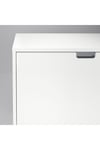 Stall Ayakkabı Dolabı, Beyaz , 96x17x90 Cm, 4 Bölmeli - Ereganto