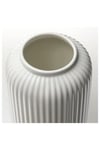 Stılren 22 Cm Vazo Dekoratif Çiçeklik Beyaz Stoneware