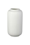 Stılren 22 Cm Vazo Dekoratif Çiçeklik Beyaz Stoneware