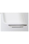 Tabure Basamak 44X35X25 cm İkea Kaymaz Taban Tabure Beyaz Renk Plastik