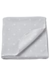 Tek Ebat Len Bebek çocuk battaniyesi 70x90 gri beyaz KENTSOYLU 60496432 Gri 70 x 90 Kırışmaya Dayan
