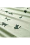 Tek Kişilik Çocuk Nevresim Takımı Su Yeşili-150x200/50x60 Cm-çarşafsız